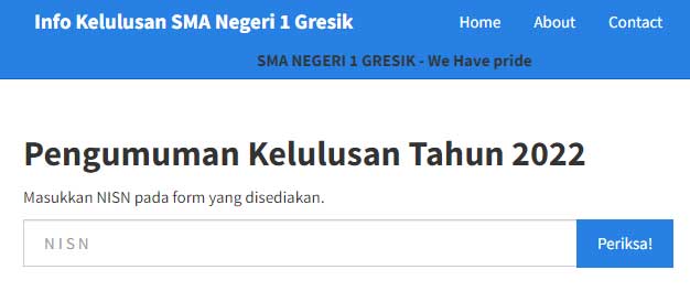 pengumuman kelulusan sman 1 gresik tahun 2022