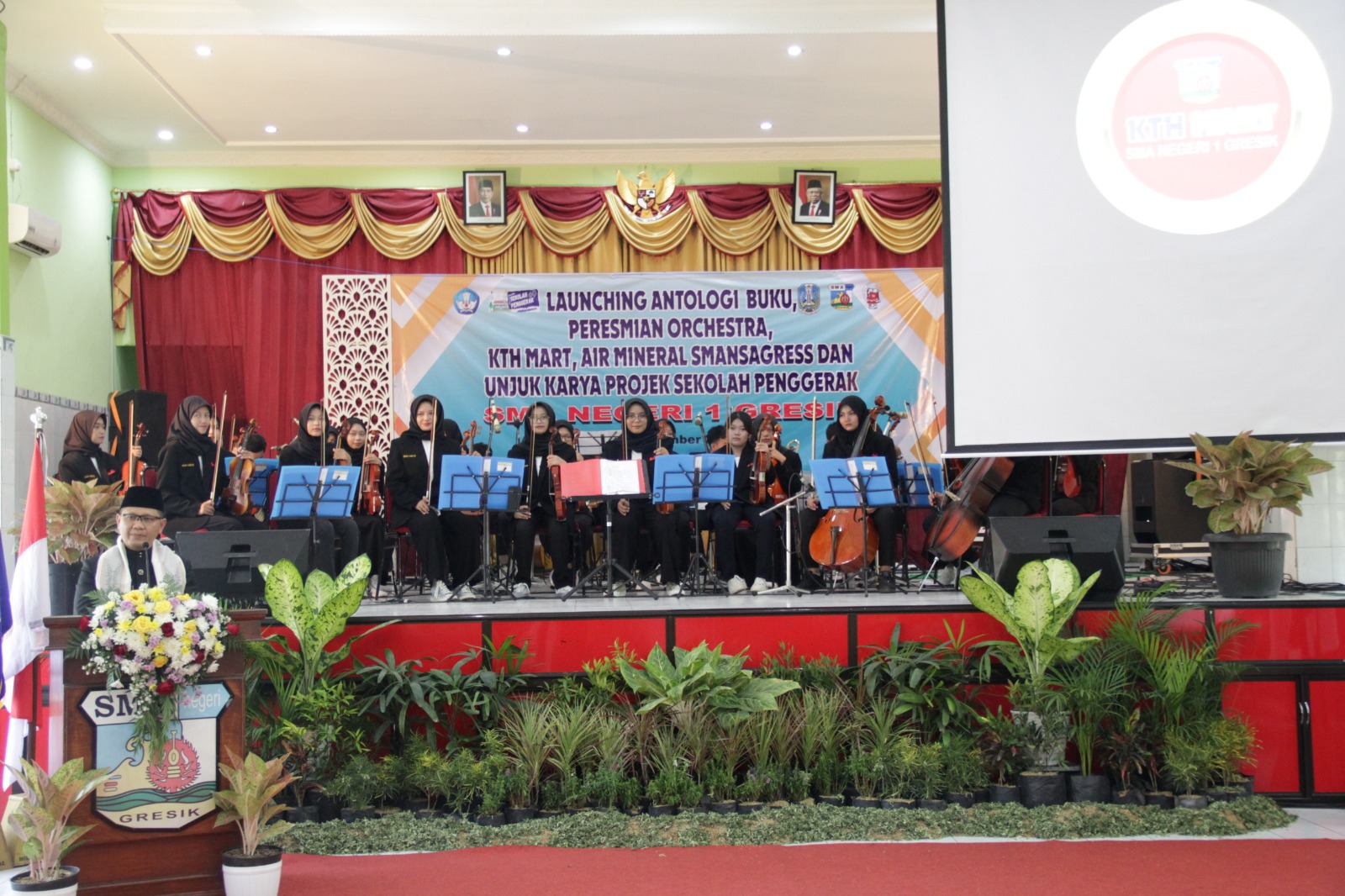 Peresmian Orchestra SMAN 1 Gresik, Harmoni Seni yang Membahana