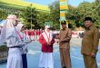 Atlet Taekwondo di Kejuaraan Piala Wali Kota Surabaya 21 JULI 2024