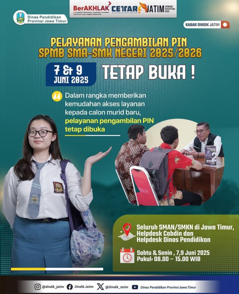 ‼️INFORMASI SPMB 2025 – Jadwal Verifikasi dan Validasi PIN