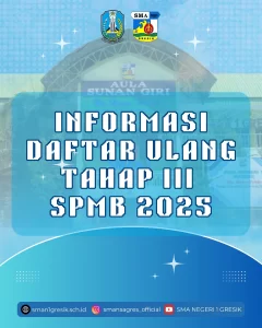 ‼️INFORMASI SPMB ‼️ 🔊DAFTAR ULANG TAHAP III